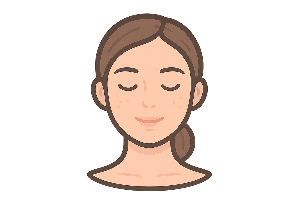 ICONO DE ROSTRO LIMPIO SIN FONDO