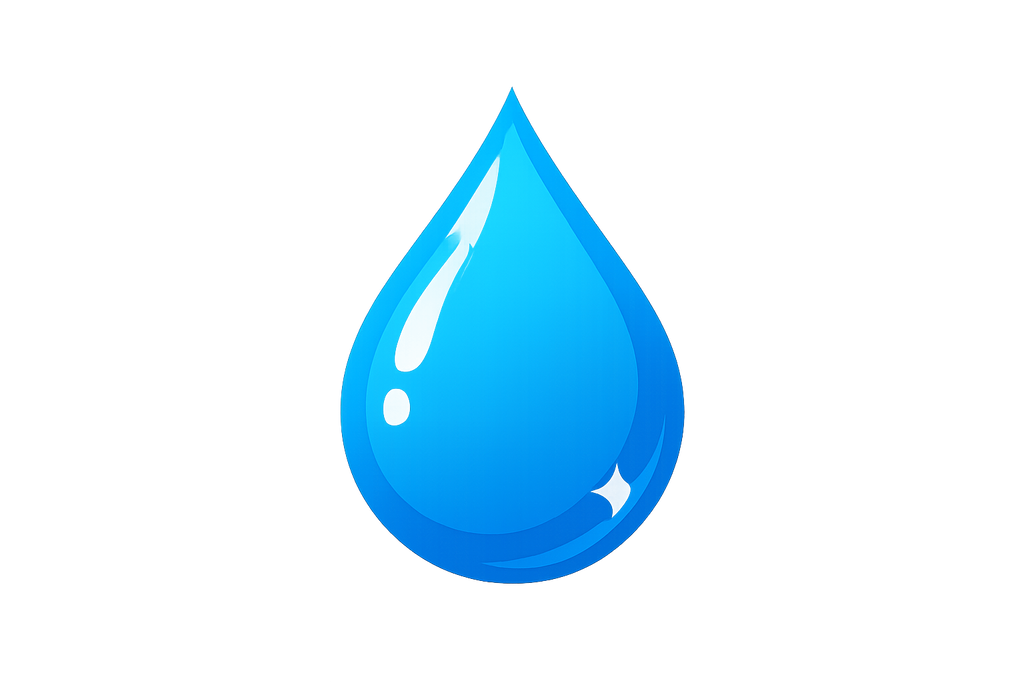 icono de una gota de agua