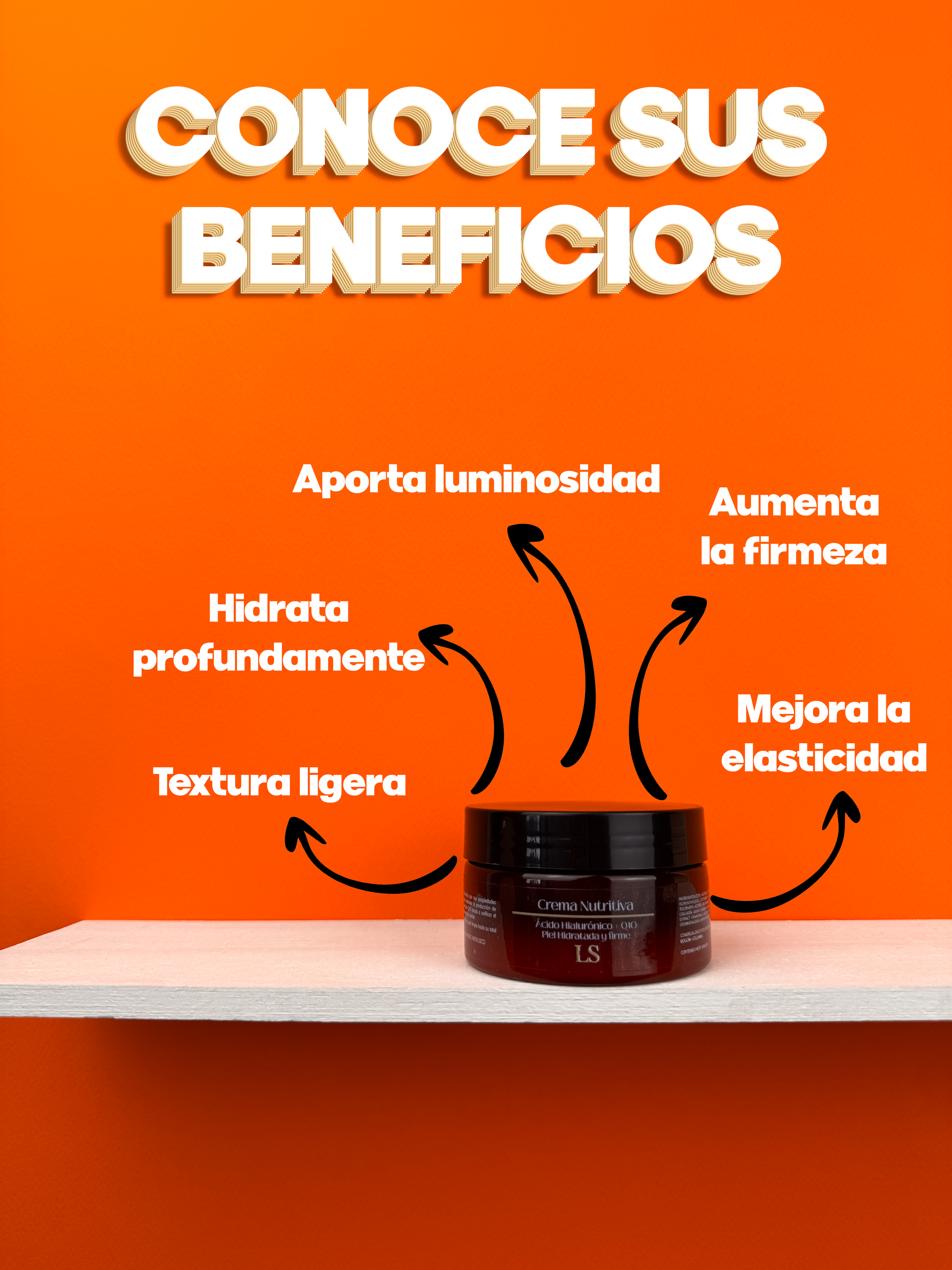 Crema Nutritiva con Ácido Hialurónico + Q10