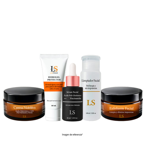 Kit Cuidado Facial - Poliglutámico